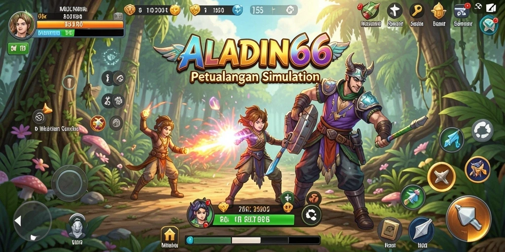 Tampilan gameplay ALADIN66 yang memukau dan interaktif.