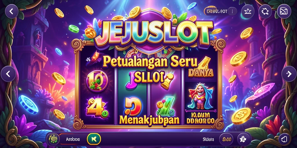 Tampilan gameplay seru dan menakjubkan di JEJUSLOT.