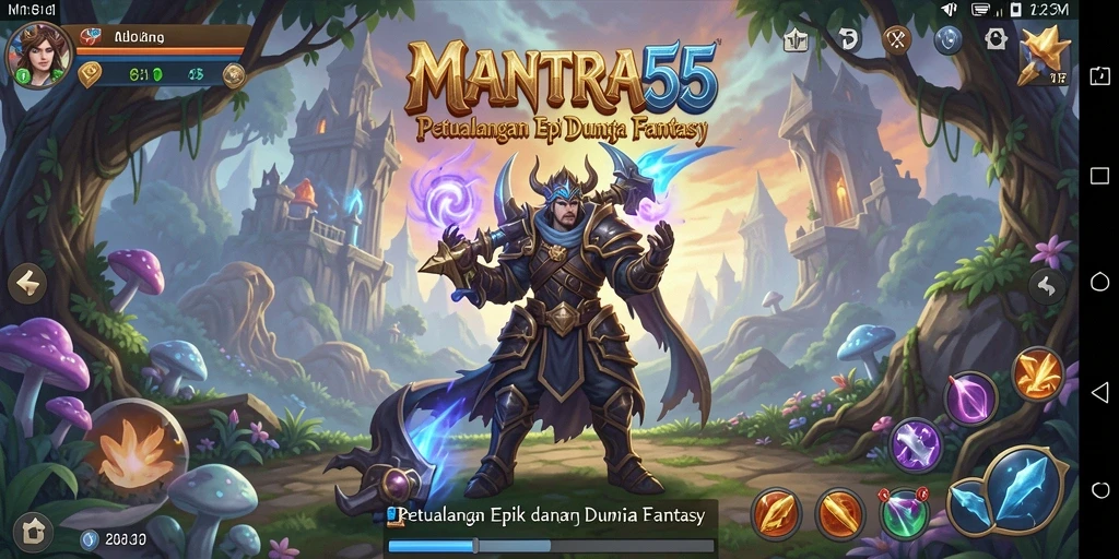 Gameplay seru dan menantang di dunia RPG.
