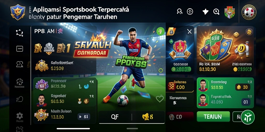 Tampilan gameplay Sportsbook yang menarik dan mengasyikkan.