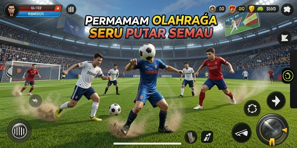 Tampilan menarik dari gameplay REMI101 yang seru.