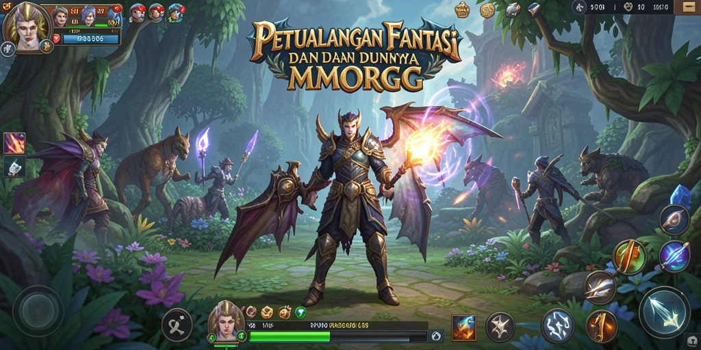 Gameplay menarik di dunia fantastis RPVIP6.